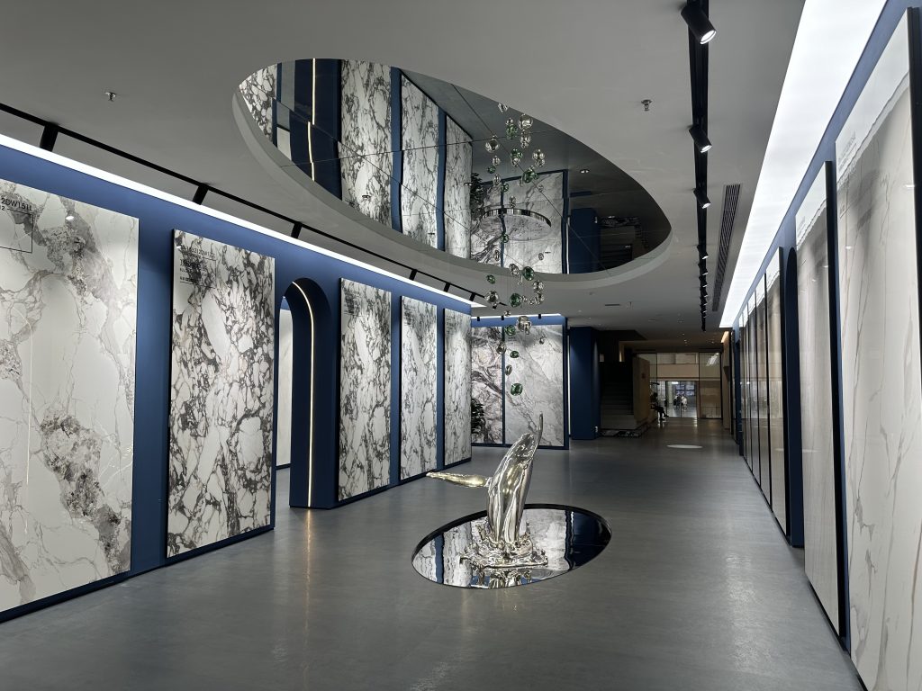 BJS sintered stone exhibition hall