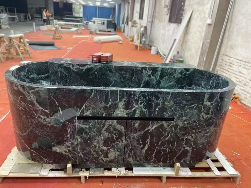 prada style sintered stone washbasin in the factory