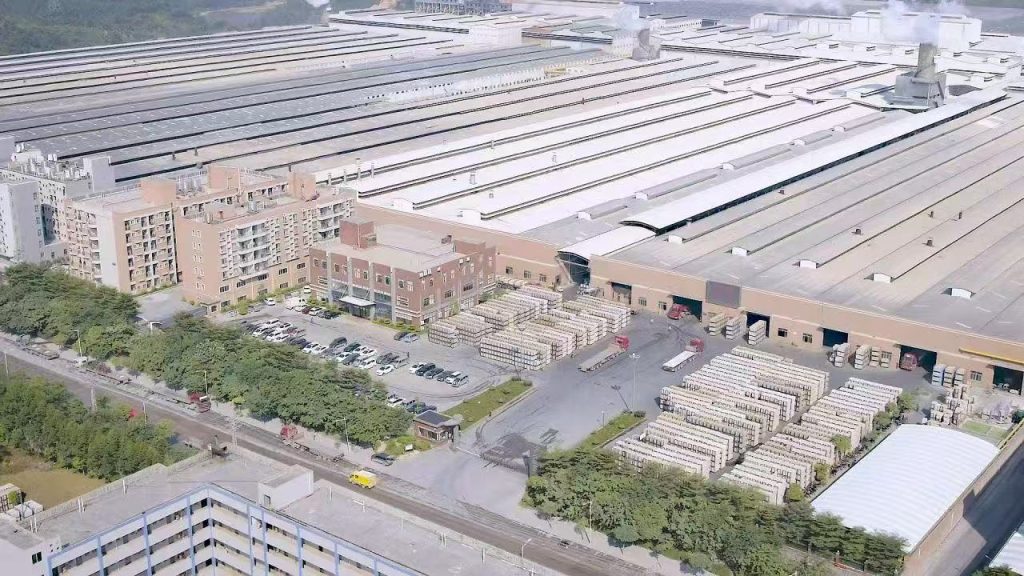BJS sintered stone factory bird view