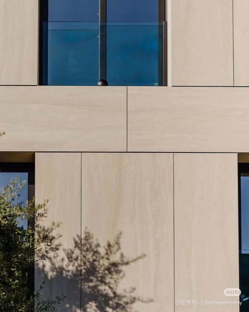 bjs sintered stone slab for exterior wall n floor application